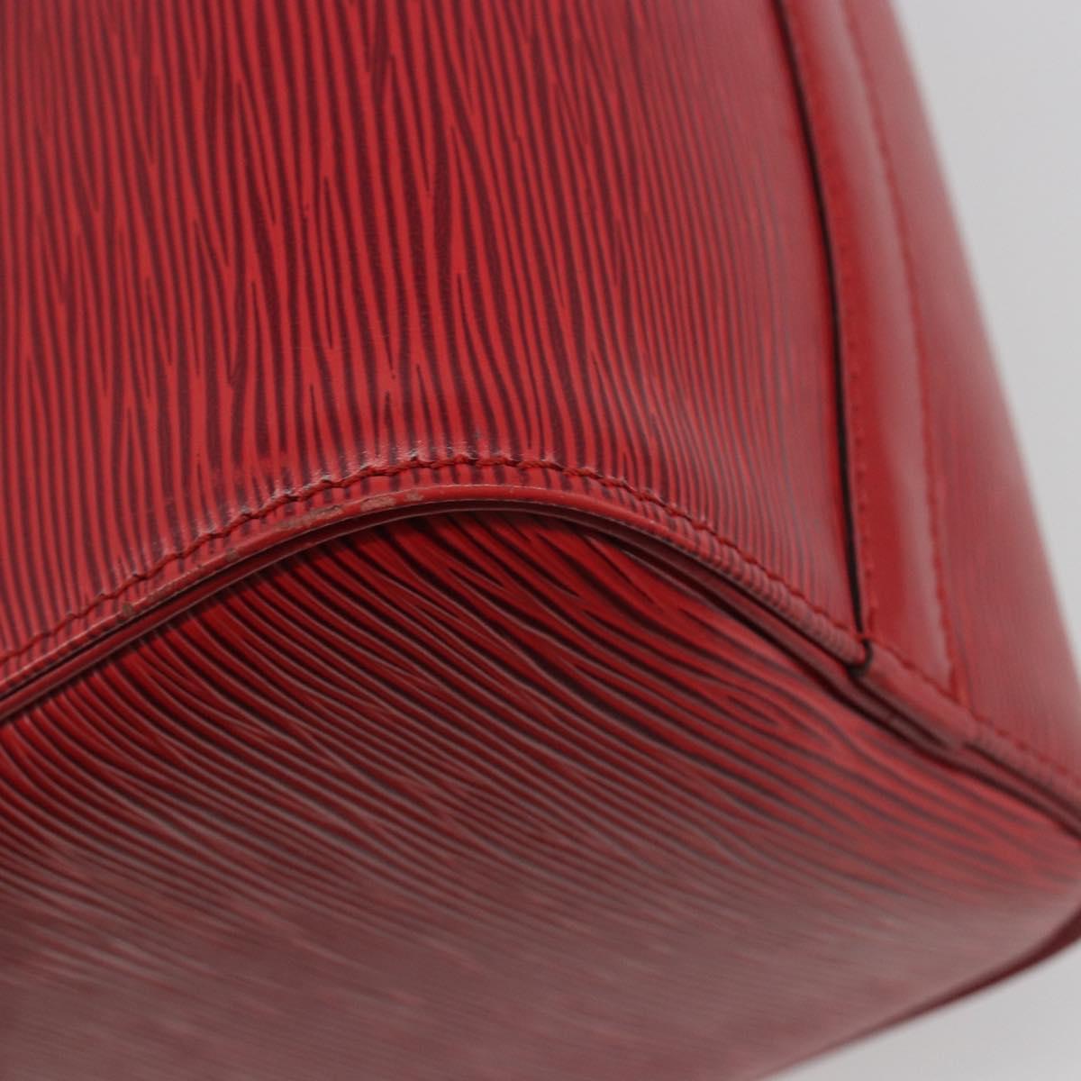 LOUIS VUITTON Epi Speedy 25 Hand Bag Castilian Red M43017 LV Auth 196189A