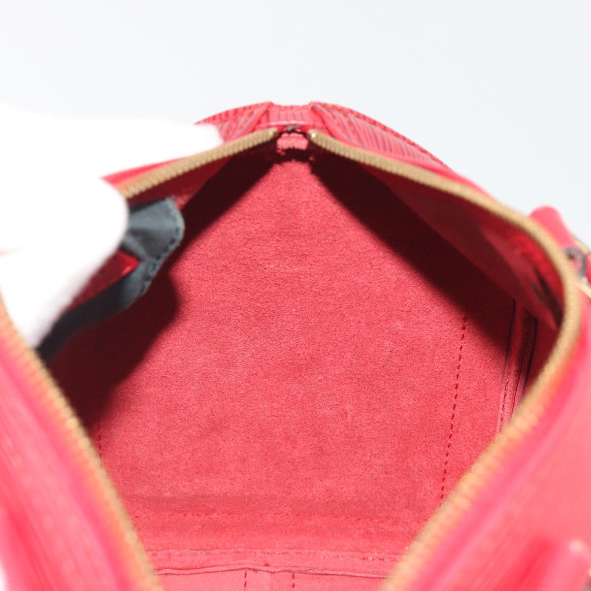 LOUIS VUITTON Epi Speedy 25 Hand Bag Castilian Red M43017 LV Auth 196189A