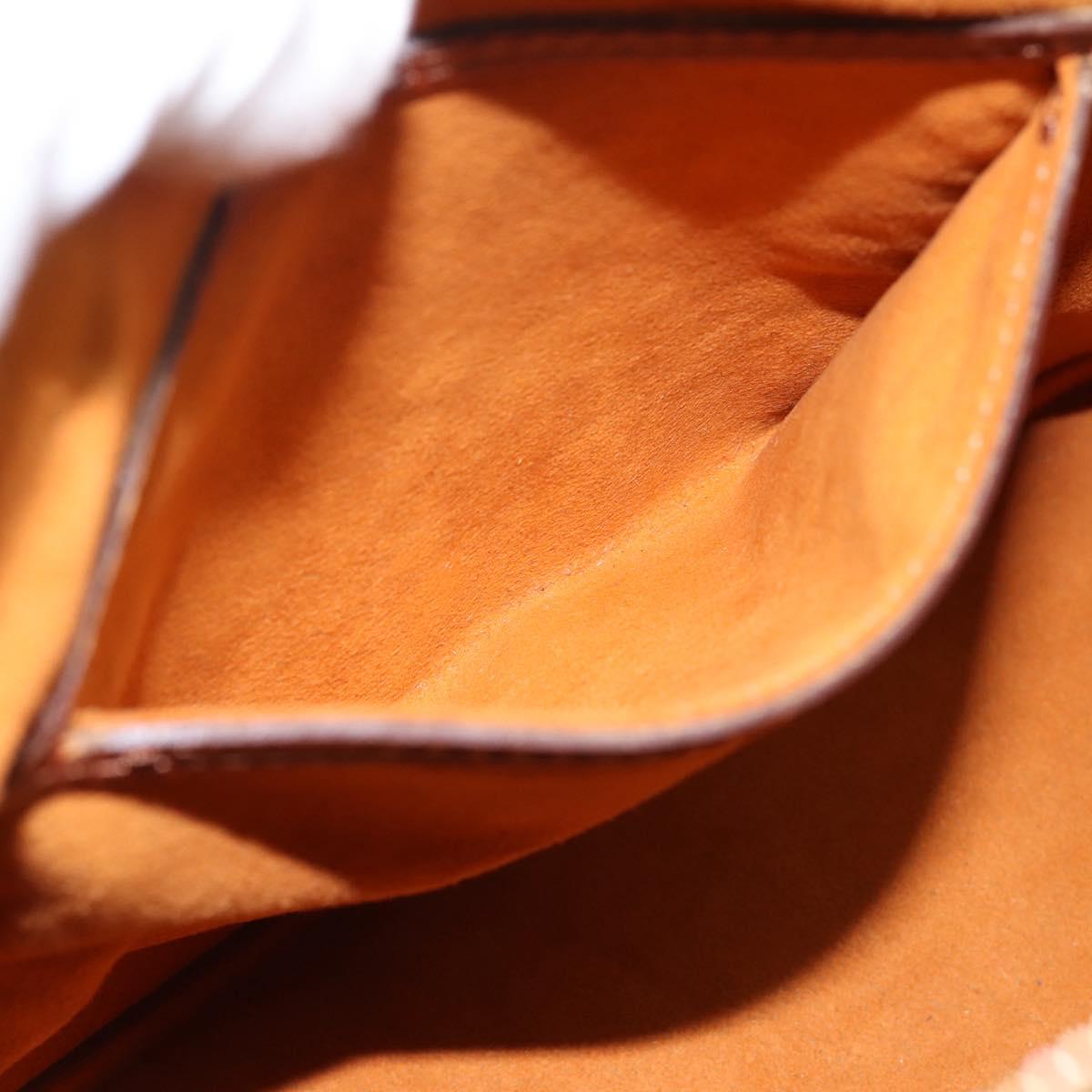 LOUIS VUITTON Epi Alma Hand Bag Brown M52143 LV Auth 196190