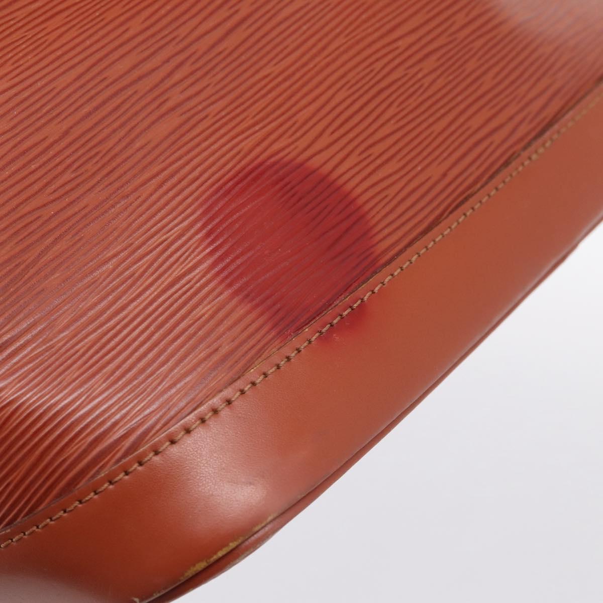 LOUIS VUITTON Epi Alma Hand Bag Brown M52143 LV Auth 196190