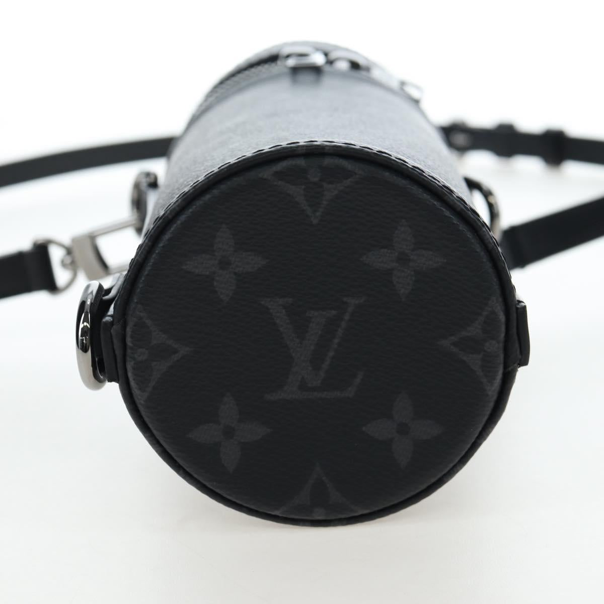 LOUIS VUITTON Monogram Eclipse Bottle Holder Porte Boutille GI0398 Auth 196192V