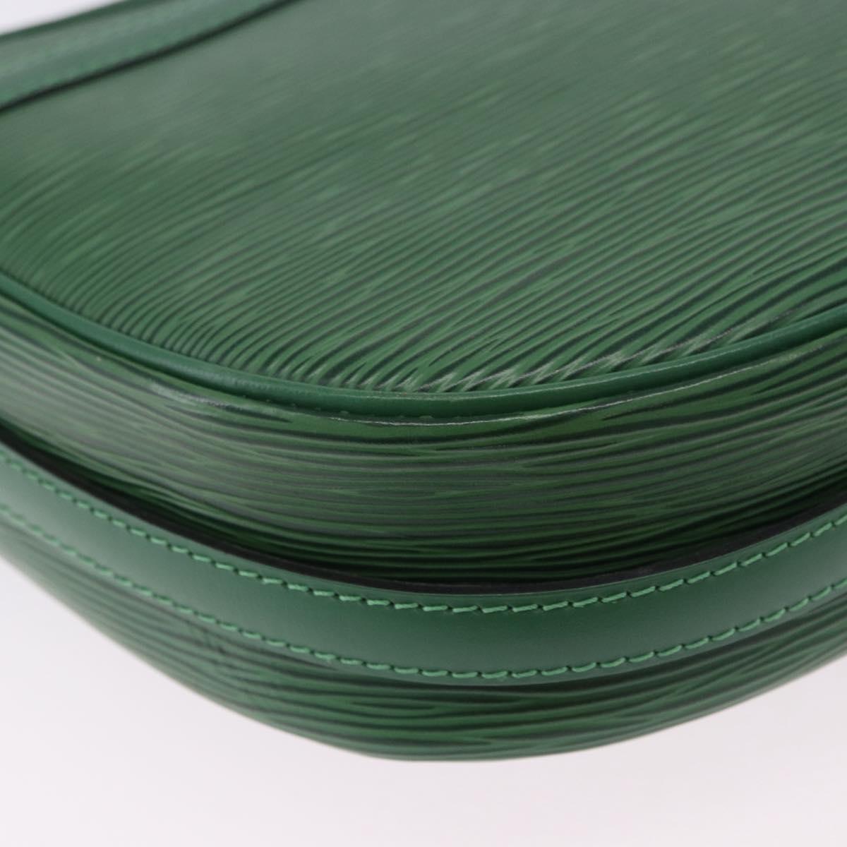 LOUIS VUITTON Epi Jeune Fille MM Shoulder Bag Green M52154 LV Auth 196197V