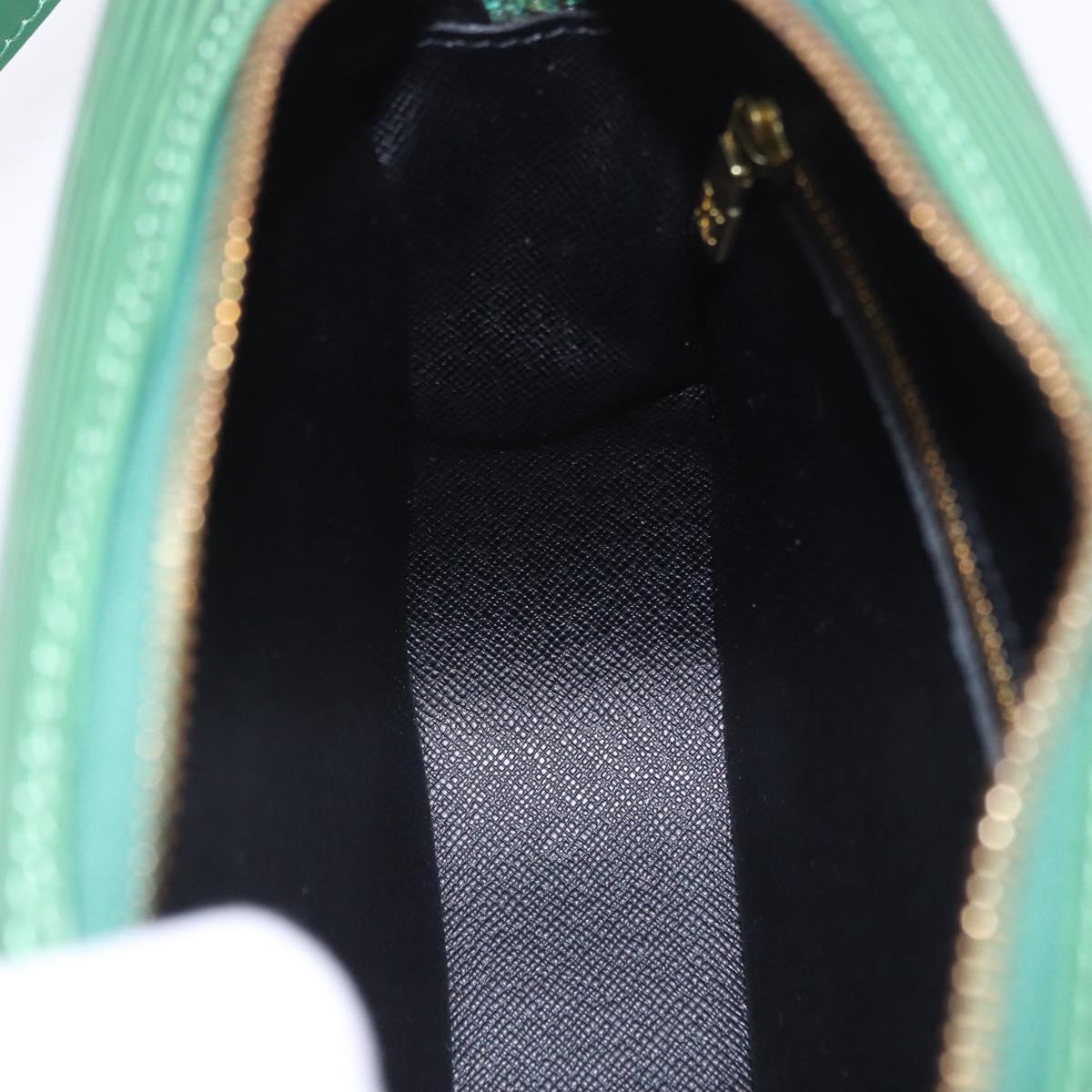 LOUIS VUITTON Epi Jeune Fille MM Shoulder Bag Green M52154 LV Auth 196197V