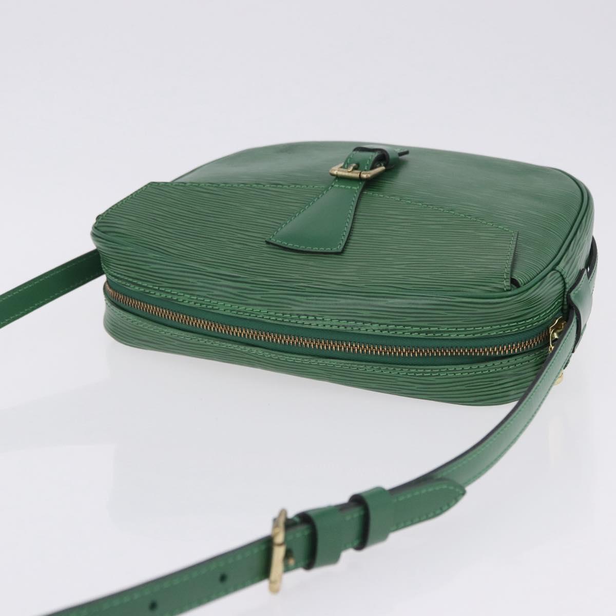 LOUIS VUITTON Epi Jeune Fille MM Shoulder Bag Green M52154 LV Auth 196197V