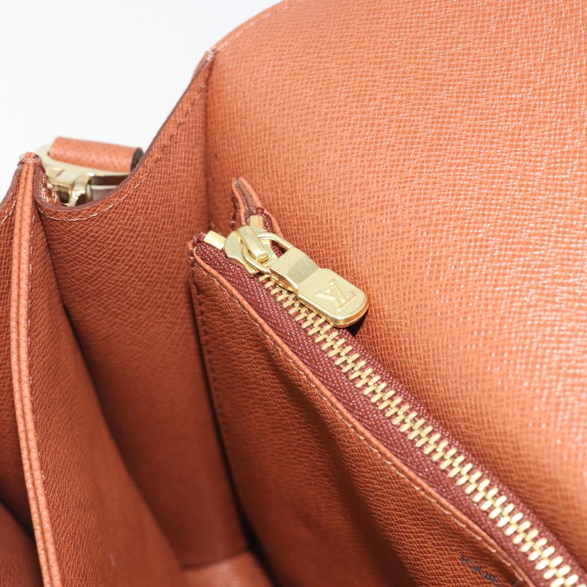 LOUIS VUITTON Monogram Raspail Shoulder Bag M51372 LV Auth 196205A
