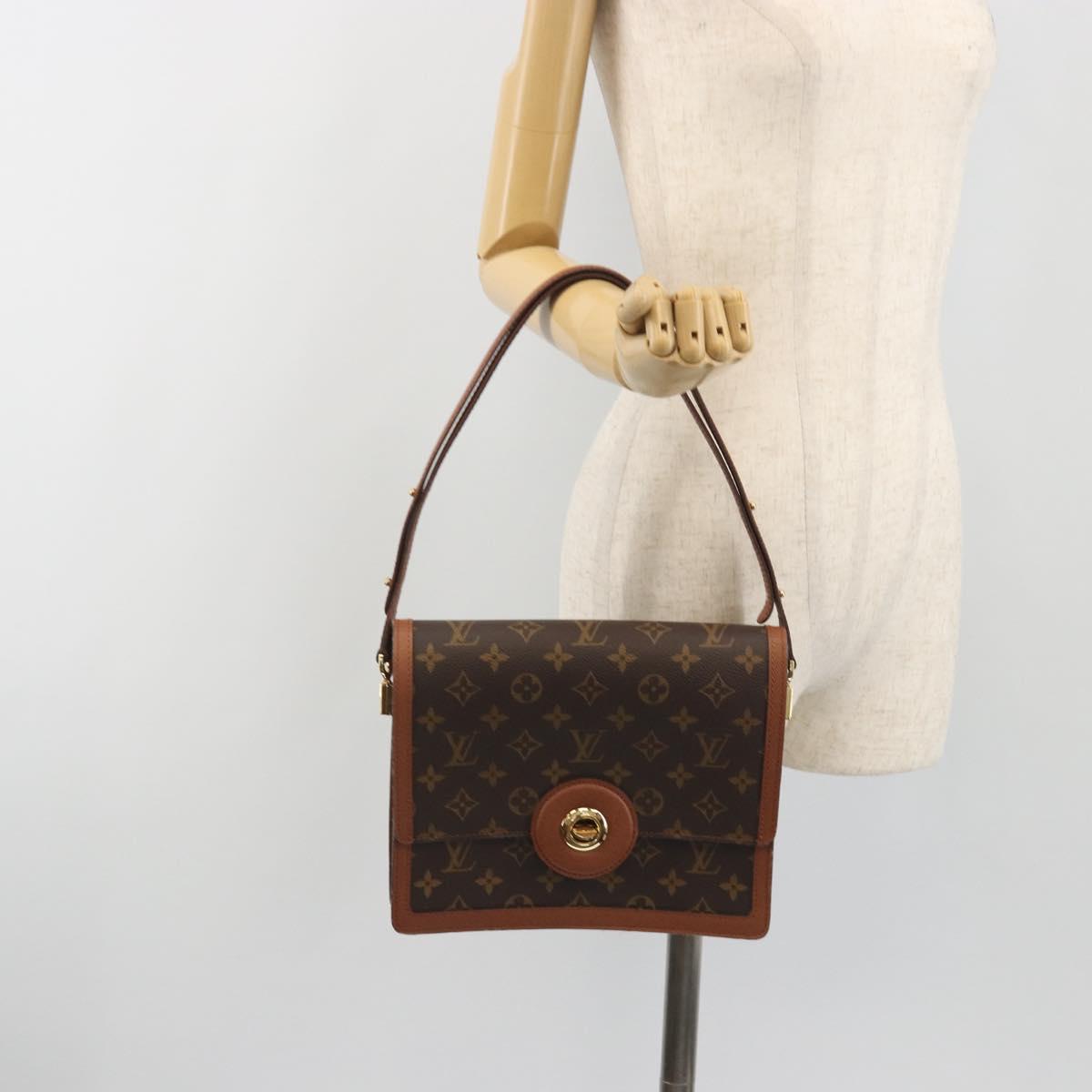 LOUIS VUITTON Monogram Raspail Shoulder Bag M51372 LV Auth 196205A