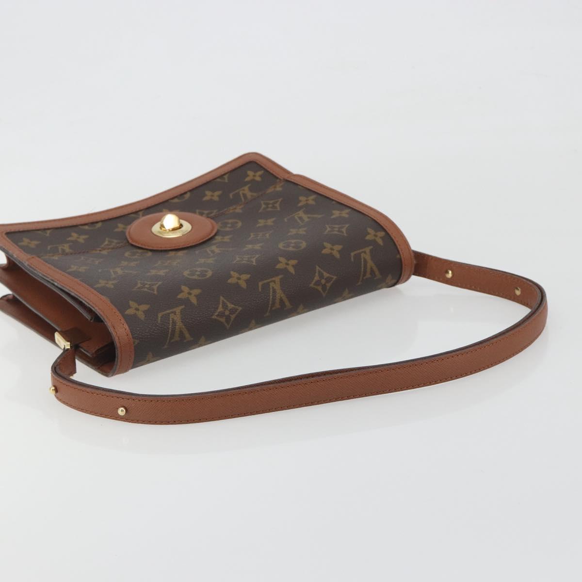 LOUIS VUITTON Monogram Raspail Shoulder Bag M51372 LV Auth 196205A