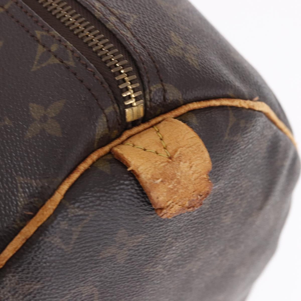 LOUIS VUITTON Monogram Keepall 55 Boston Bag M41424 LV Auth 196206