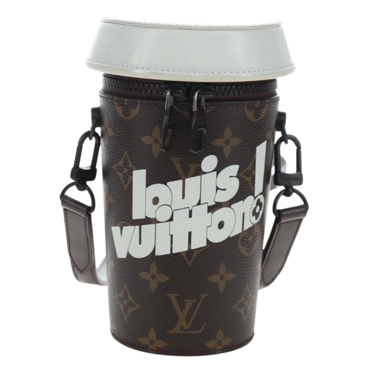 LOUIS VUITTON Monogram Everyday LV Coffee Cup Shoulder Bag M80812 Auth 196209V