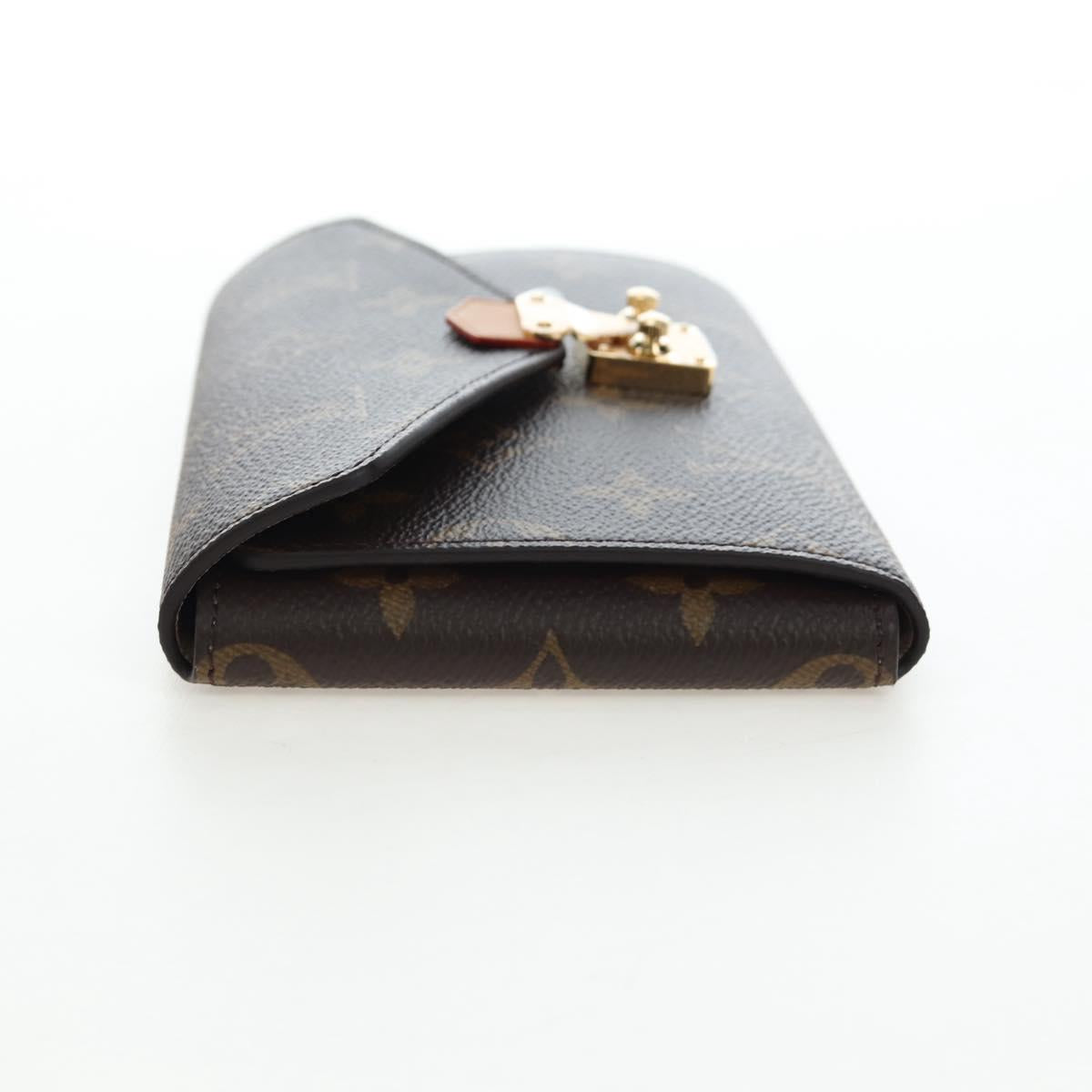 LOUIS VUITTON Monogram Lip & Eye Brush Set Pouch LBC001 LV Auth 196218V