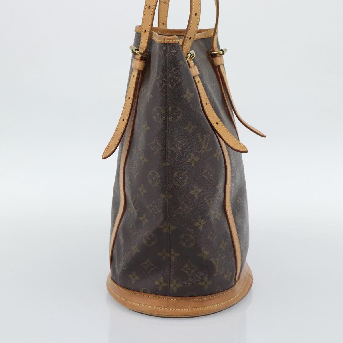 LOUIS VUITTON Monogram Bucket GM Shoulder Bag M42236 LV Auth 196227