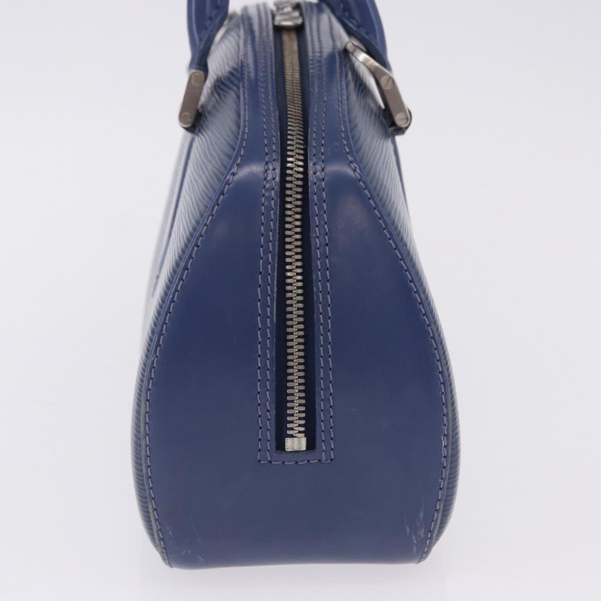 LOUIS VUITTON Epi jasmine Hand Bag Myrtille M5278G LV Auth 196239