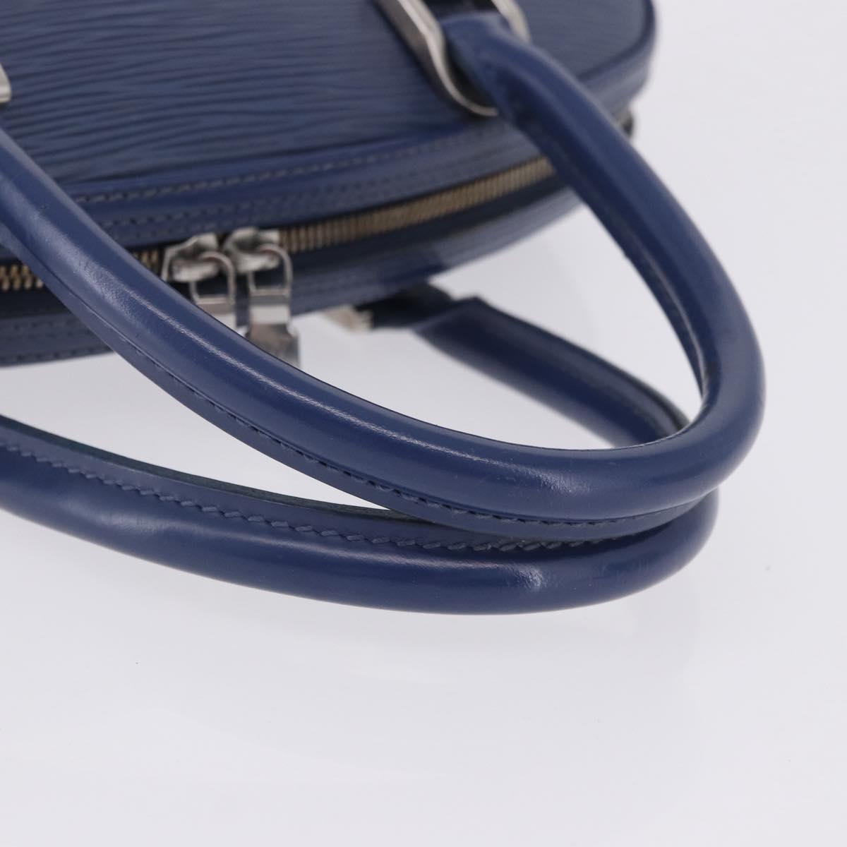 LOUIS VUITTON Epi jasmine Hand Bag Myrtille M5278G LV Auth 196239