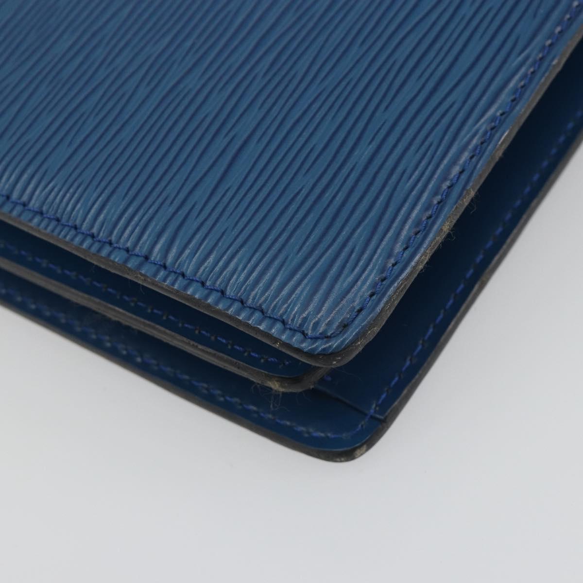 LOUIS VUITTON Epi Capuchin Shoulder Bag Blue M52345 LV Auth 196241