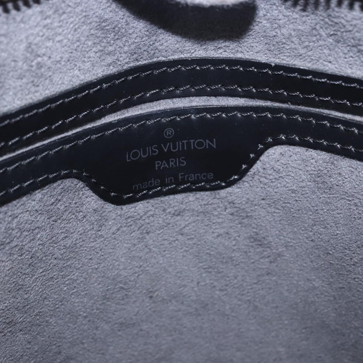 LOUIS VUITTON Epi Saint Jacques Shopping Bag Black M52272 LV Auth 196253