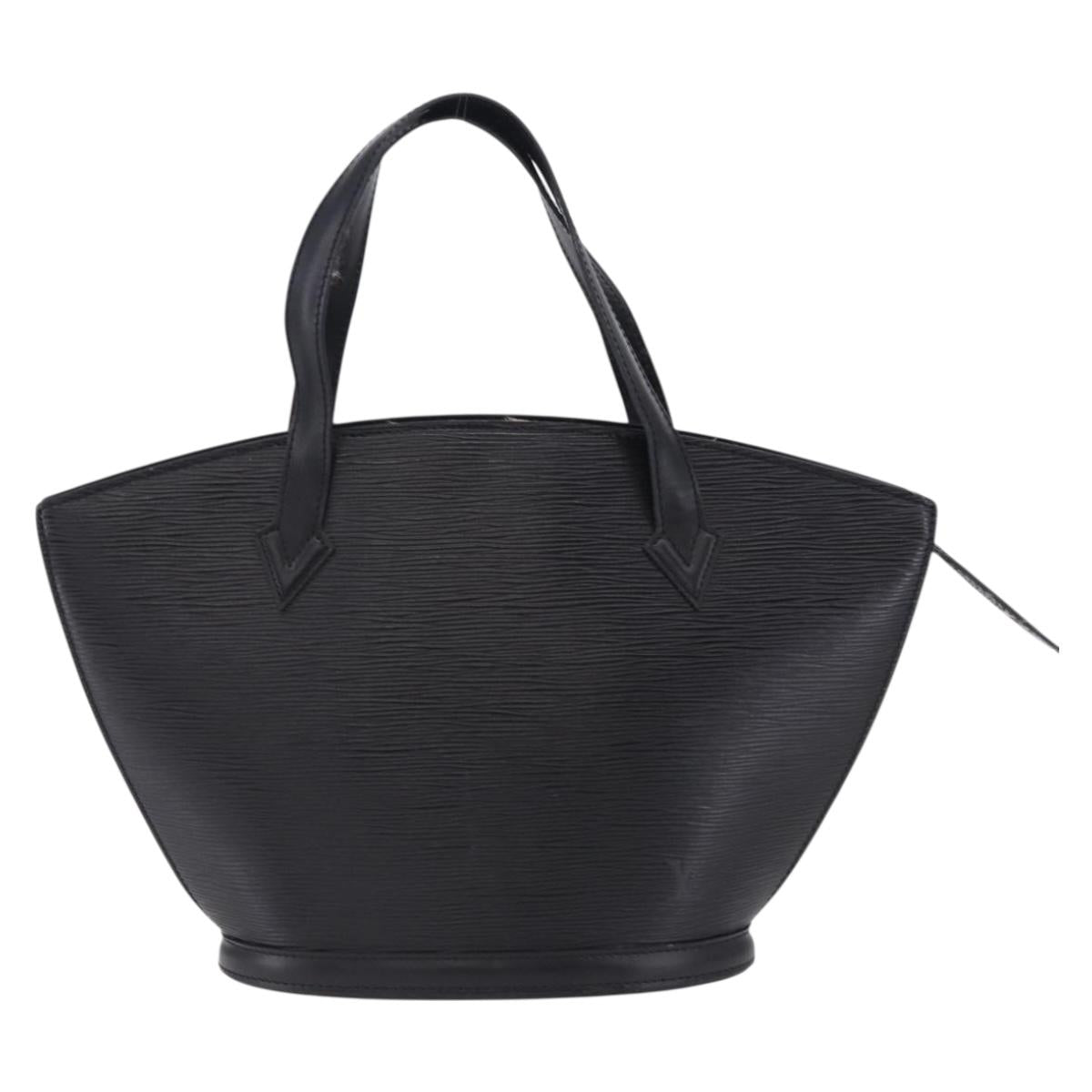 LOUIS VUITTON Epi Saint Jacques Shopping Bag Black M52272 LV Auth 196253