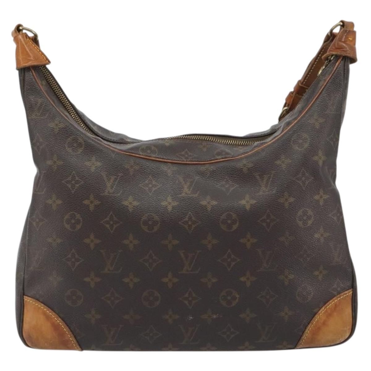 LOUIS VUITTON Monogram Boulogne 35 Shoulder Bag M51260 LV Auth 196254