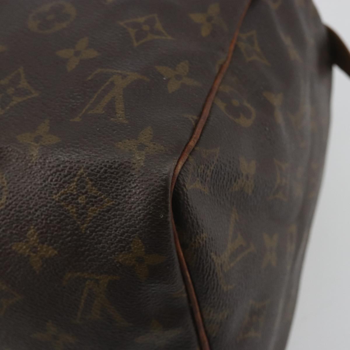 LOUIS VUITTON Monogram Speedy 30 Hand Bag M41526 LV Auth 196255