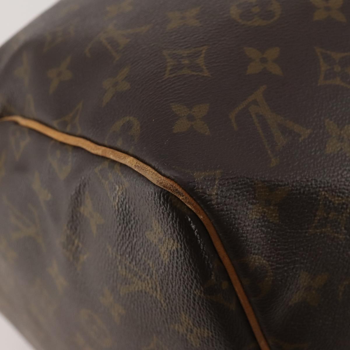 LOUIS VUITTON Monogram Keepall 55 Boston Bag M41424 LV Auth 196259