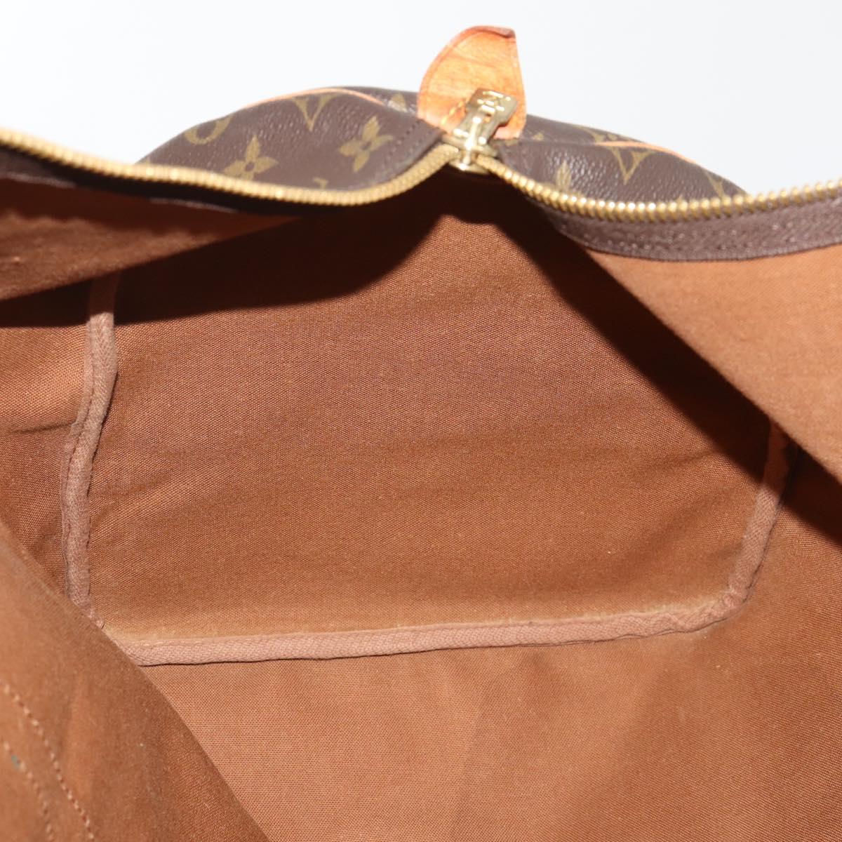 LOUIS VUITTON Monogram Keepall 55 Boston Bag M41424 LV Auth 196259