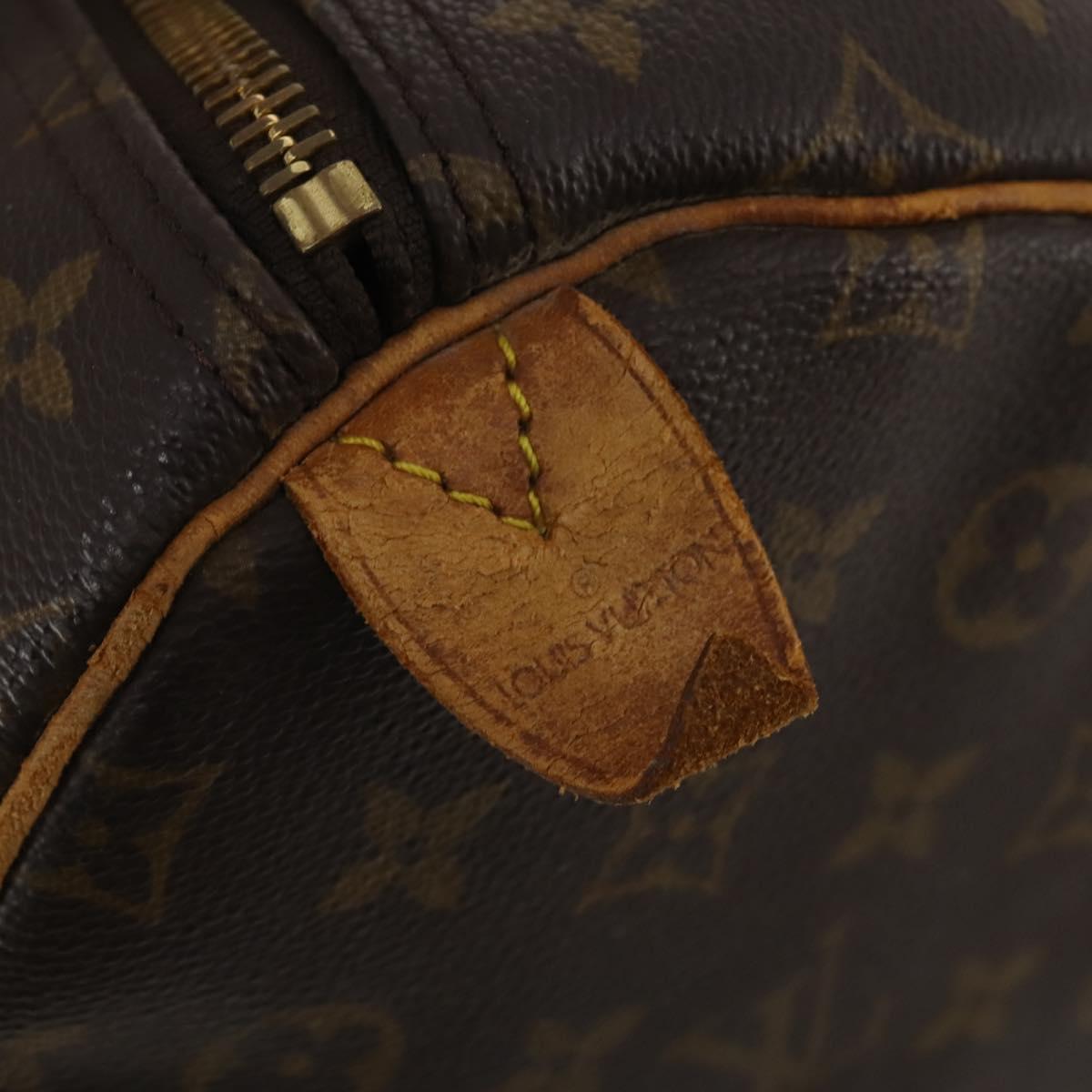 LOUIS VUITTON Monogram Keepall 55 Boston Bag M41424 LV Auth 196261
