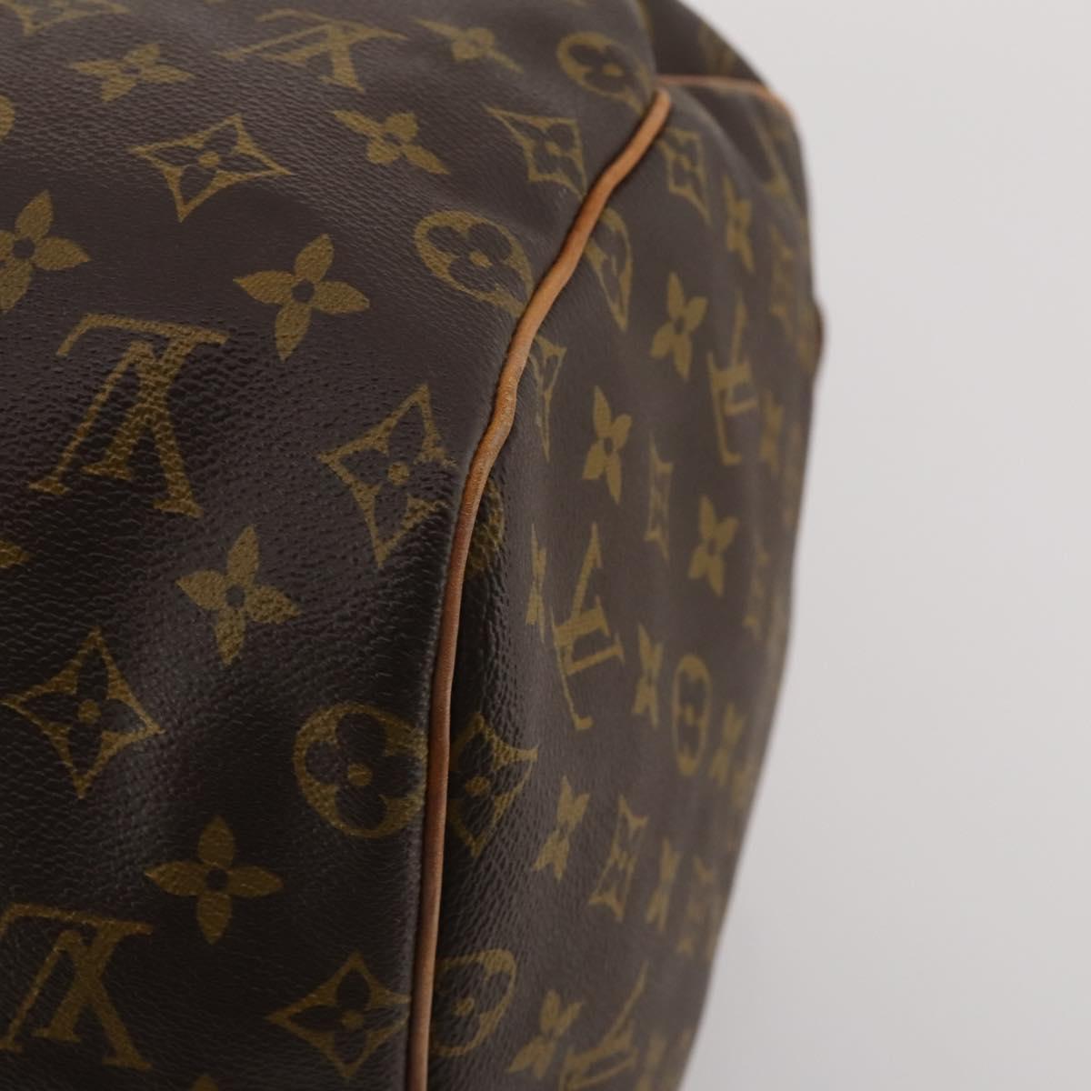 LOUIS VUITTON Monogram Keepall 55 Boston Bag M41424 LV Auth 196263A