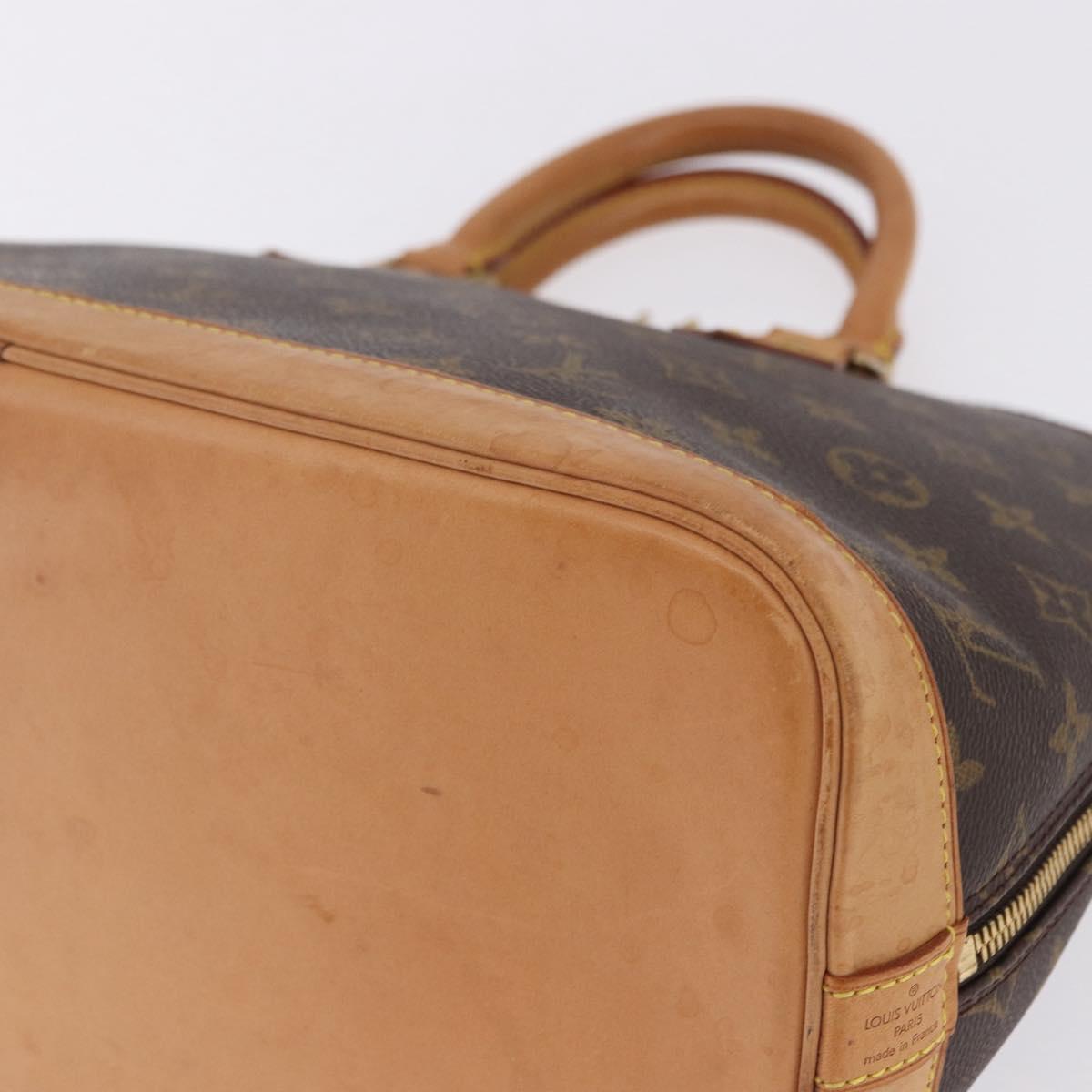 LOUIS VUITTON Monogram Alma PM Hand Bag M53151 LV Auth 196265A