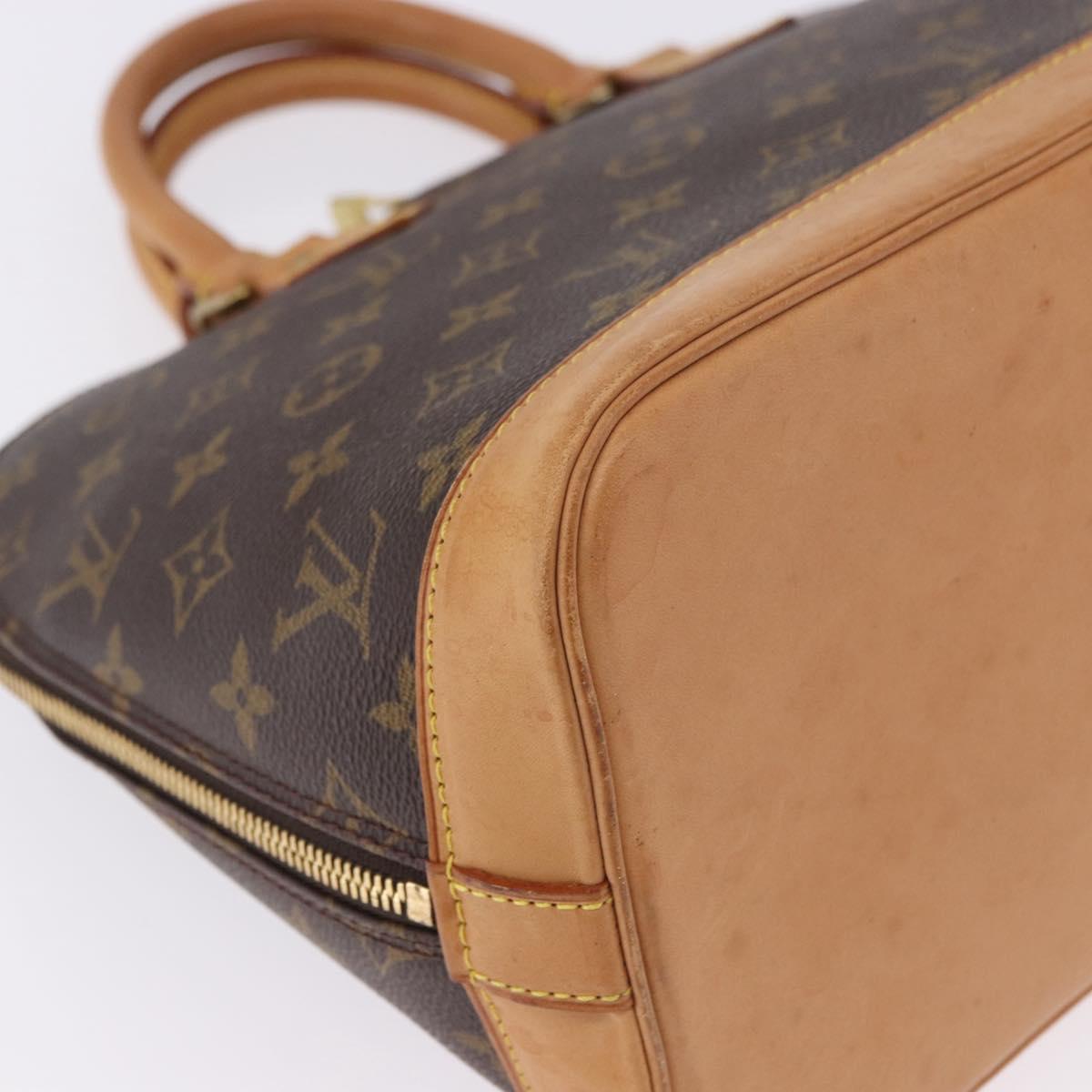 LOUIS VUITTON Monogram Alma PM Hand Bag M53151 LV Auth 196265A