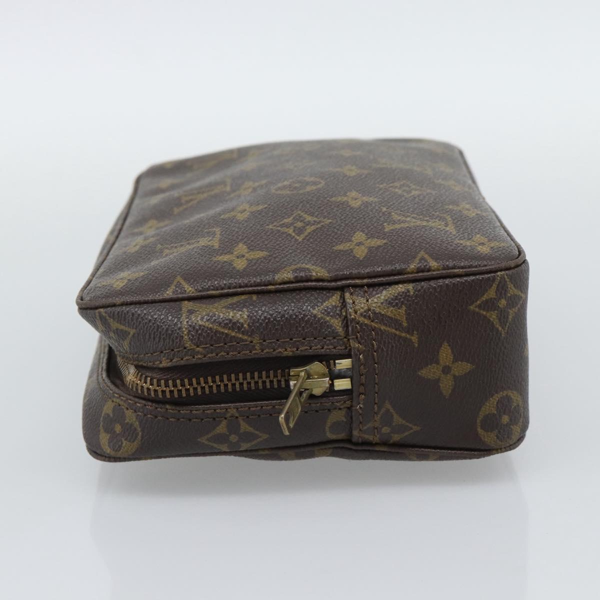 LOUIS VUITTON Monogram Trousse Toilette 23 Clutch Bag M47524 LV Auth 196267