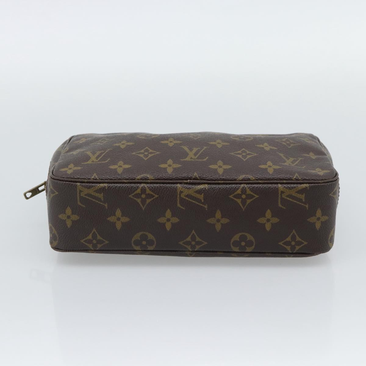 LOUIS VUITTON Monogram Trousse Toilette 23 Clutch Bag M47524 LV Auth 196267