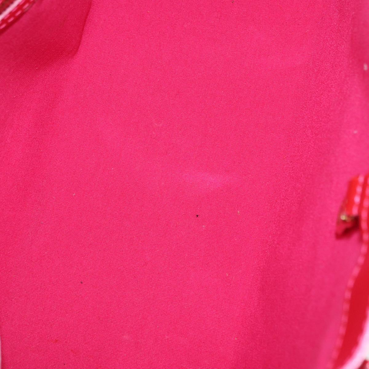 LOUIS VUITTON Monogram Vernis Wilshire PM Bag Rose Pop M93643 LV Auth 196272