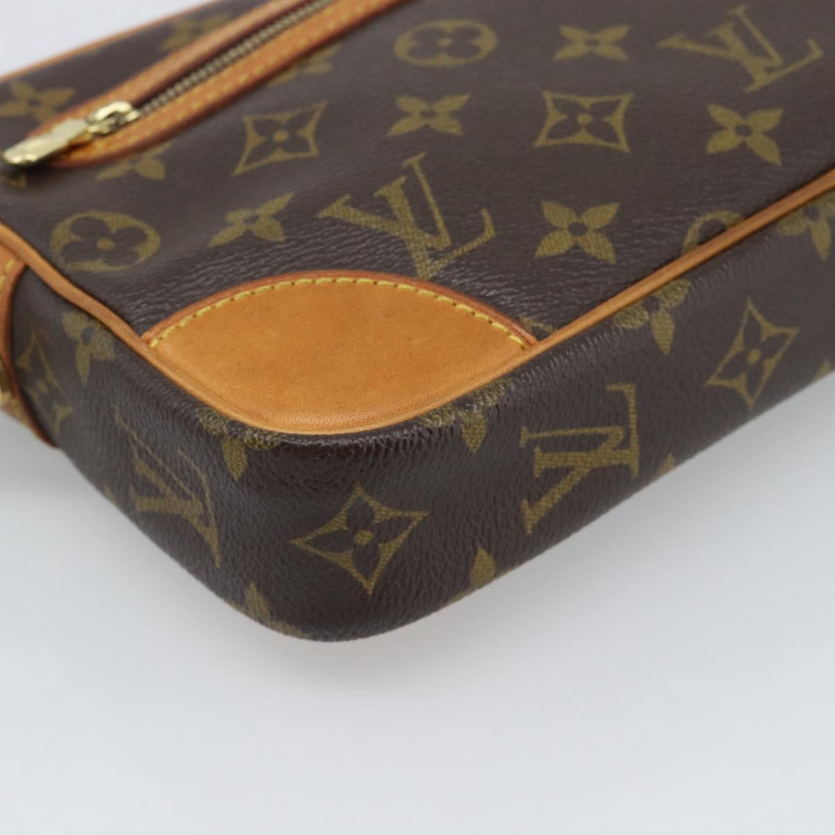 LOUIS VUITTON Monogram Marly Dragonne GM Clutch Bag M51825 LV Auth 196273