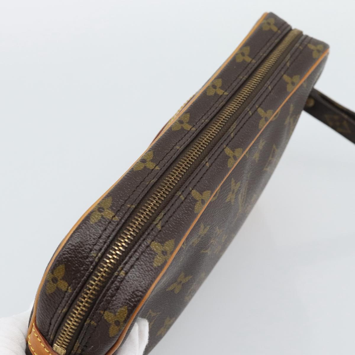 LOUIS VUITTON Monogram Marly Dragonne GM Clutch Bag M51825 LV Auth 196273