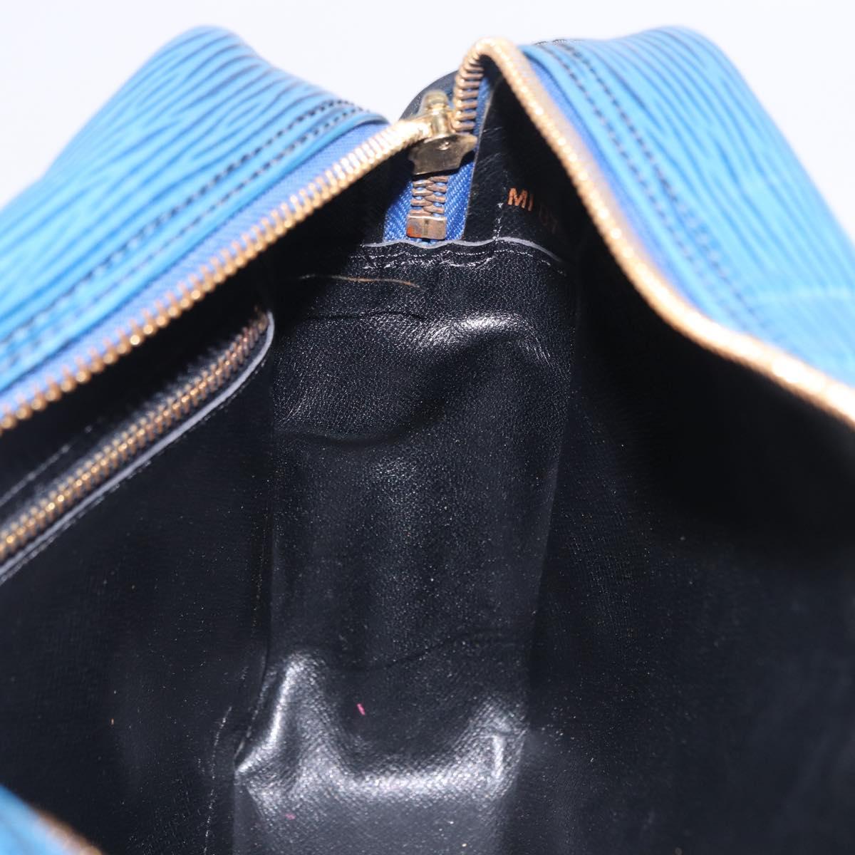 LOUIS VUITTON Epi Trocadero 27 Shoulder Bag Blue M52315 LV Auth 196274A