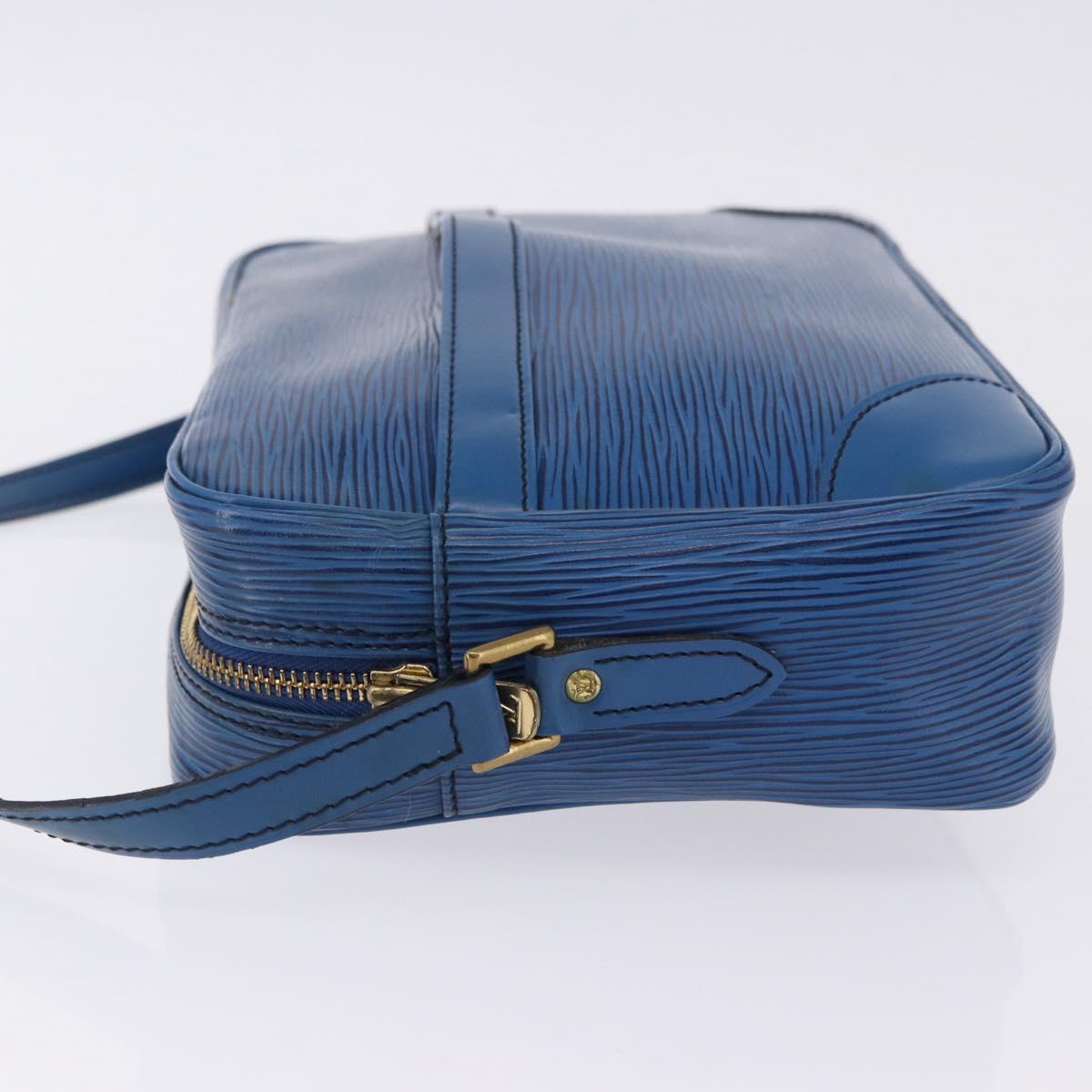 LOUIS VUITTON Epi Trocadero 27 Shoulder Bag Blue M52315 LV Auth 196274A