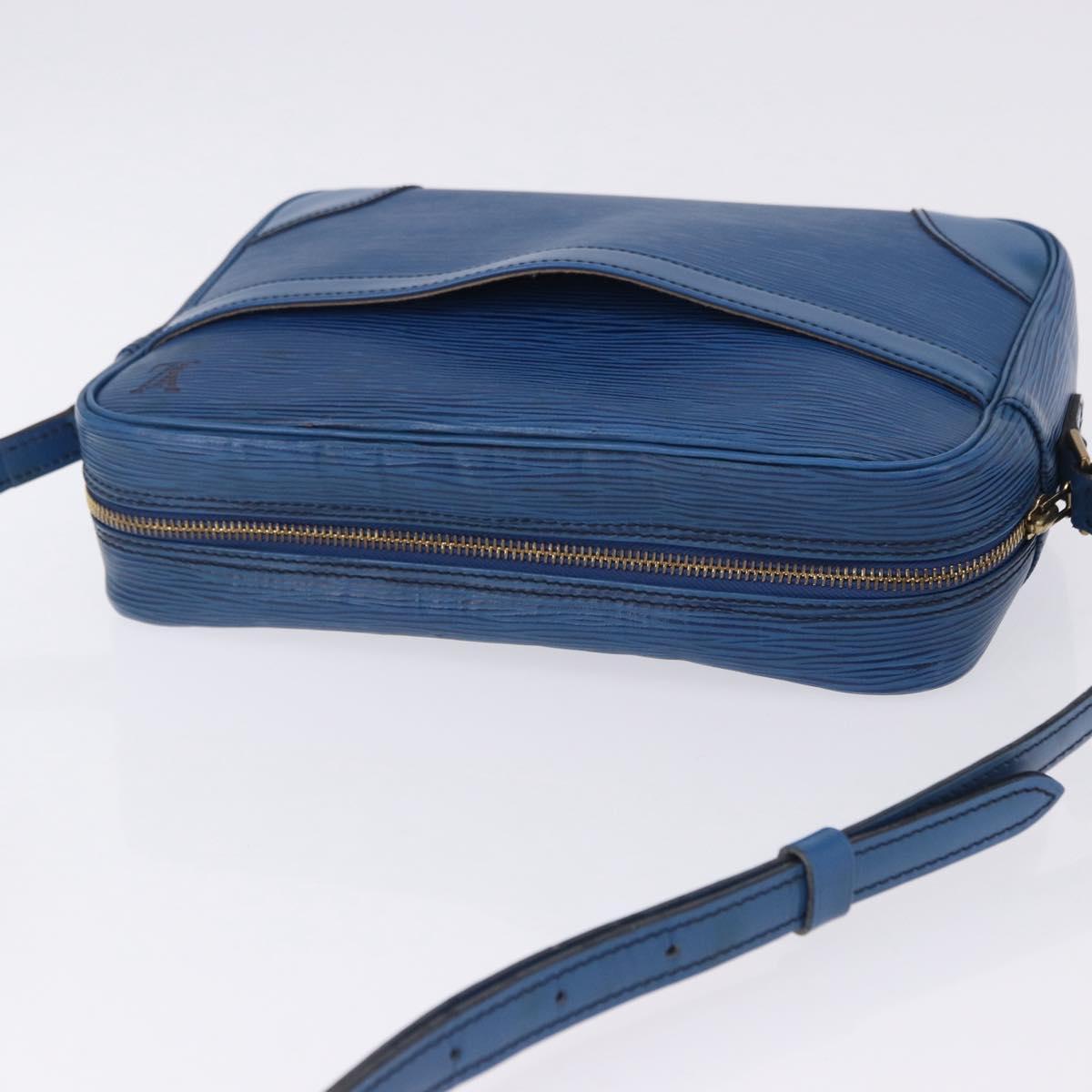 LOUIS VUITTON Epi Trocadero 27 Shoulder Bag Blue M52315 LV Auth 196274A