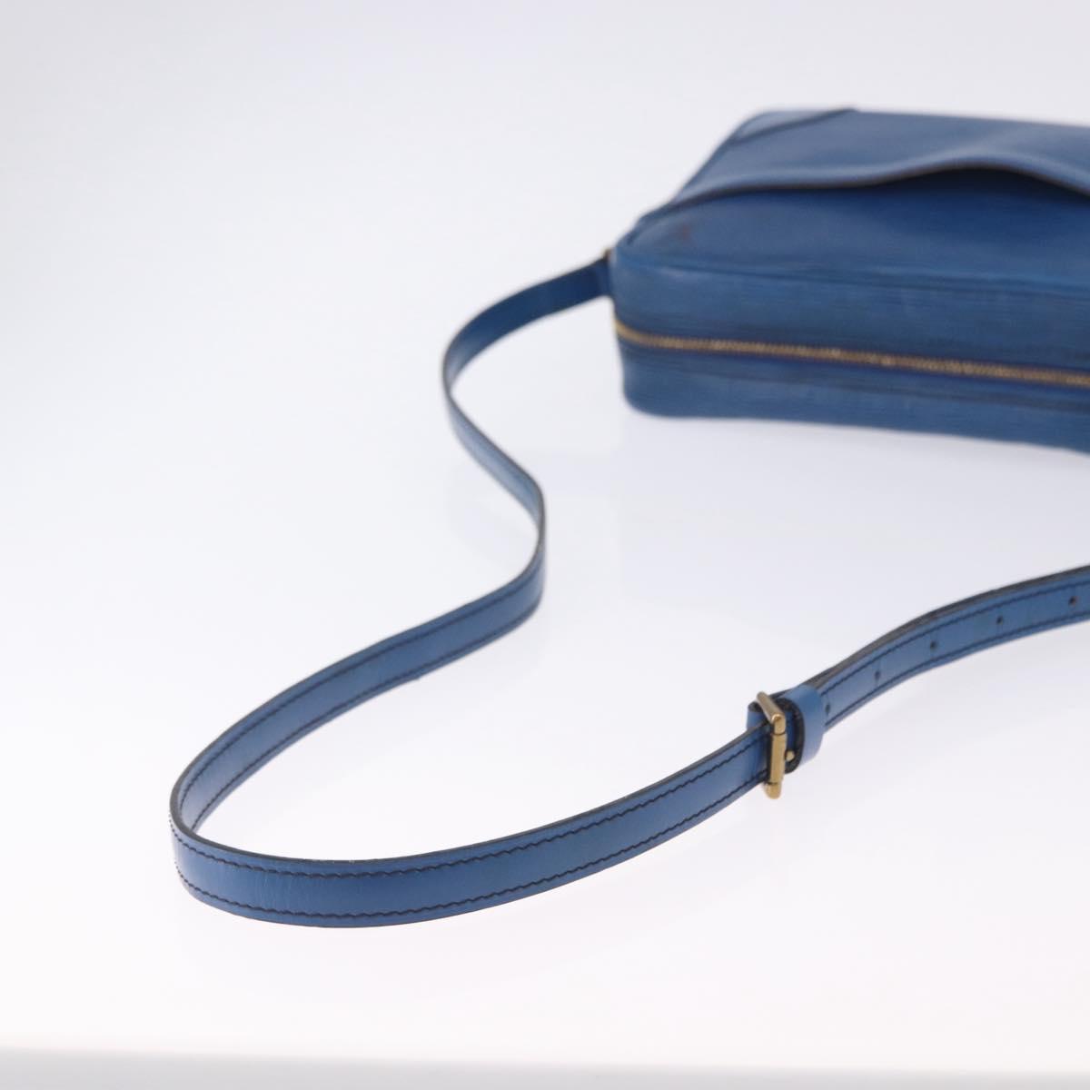 LOUIS VUITTON Epi Trocadero 27 Shoulder Bag Blue M52315 LV Auth 196274A