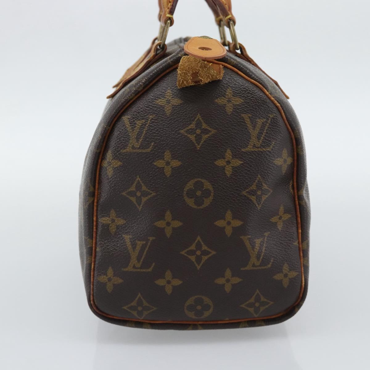 LOUIS VUITTON Monogram Speedy 25 Hand Bag M41528 LV Auth 196278A