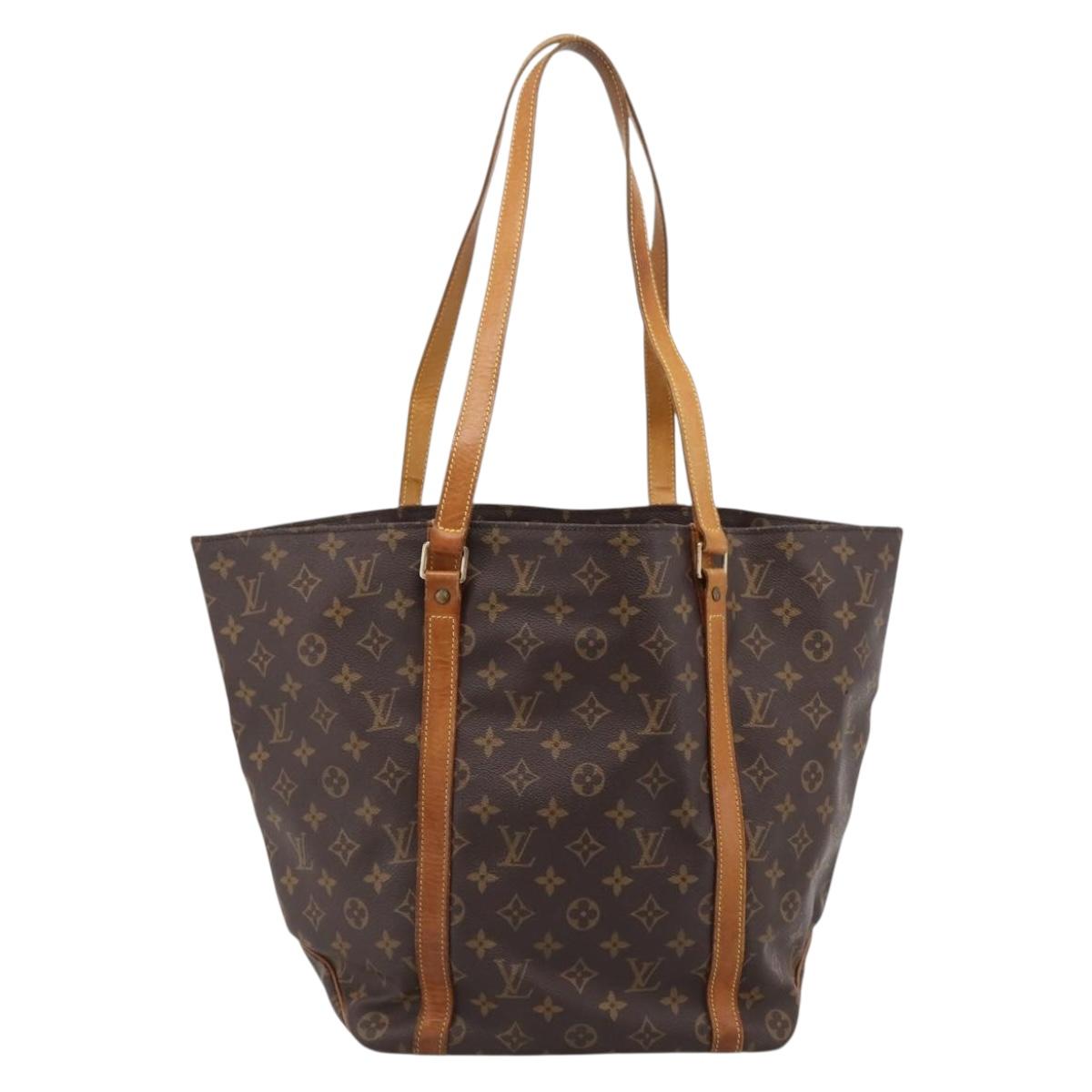LOUIS VUITTON Monogram sack shopping pouch Pouch LV Auth 196284A