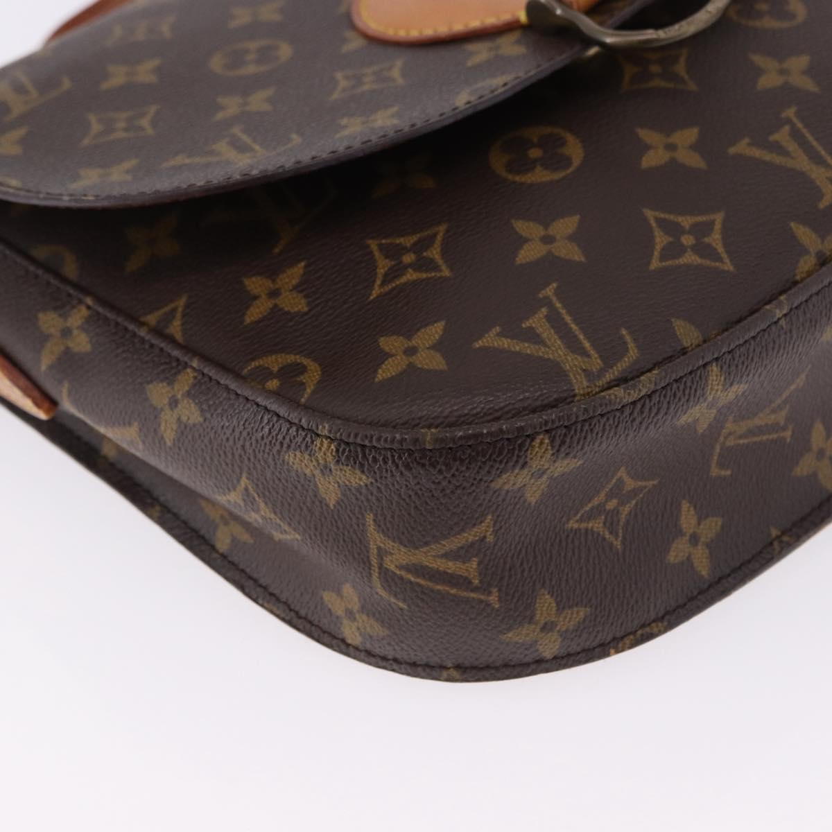 LOUIS VUITTON Monogram Saint Cloud GM Shoulder Bag M51242 LV Auth 196289