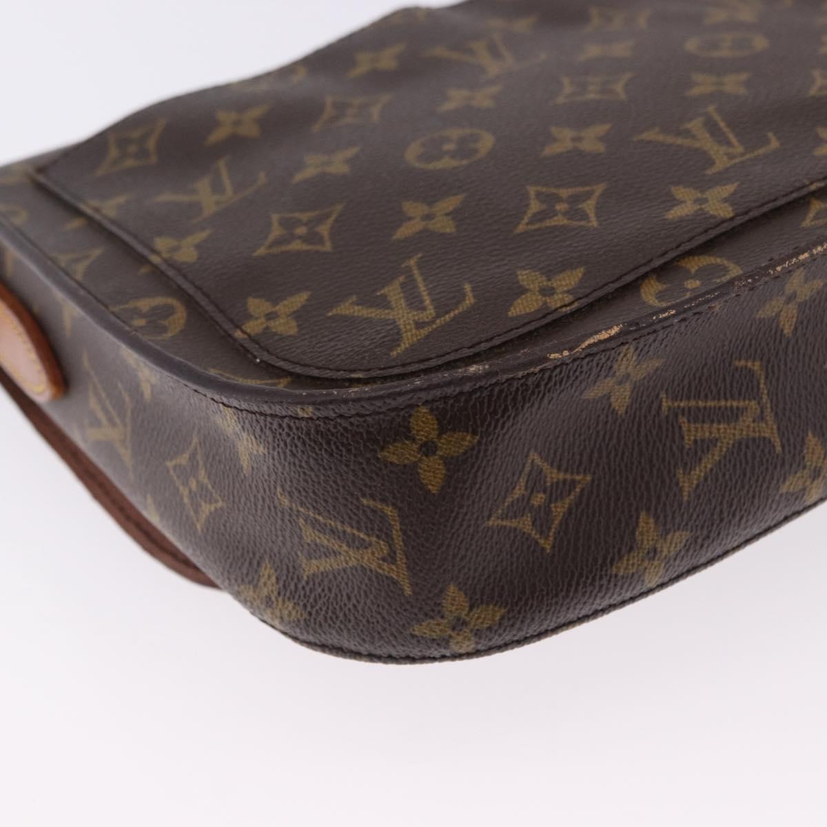 LOUIS VUITTON Monogram Saint Cloud GM Shoulder Bag M51242 LV Auth 196289