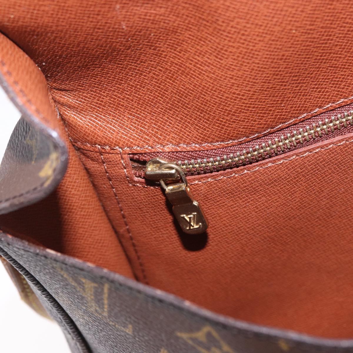 LOUIS VUITTON Monogram Saint Cloud GM Shoulder Bag M51242 LV Auth 196289