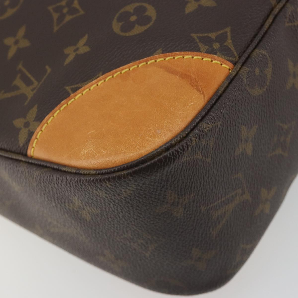 LOUIS VUITTON Monogram Boulogne 30 Shoulder Bag M51265 LV Auth 196291A
