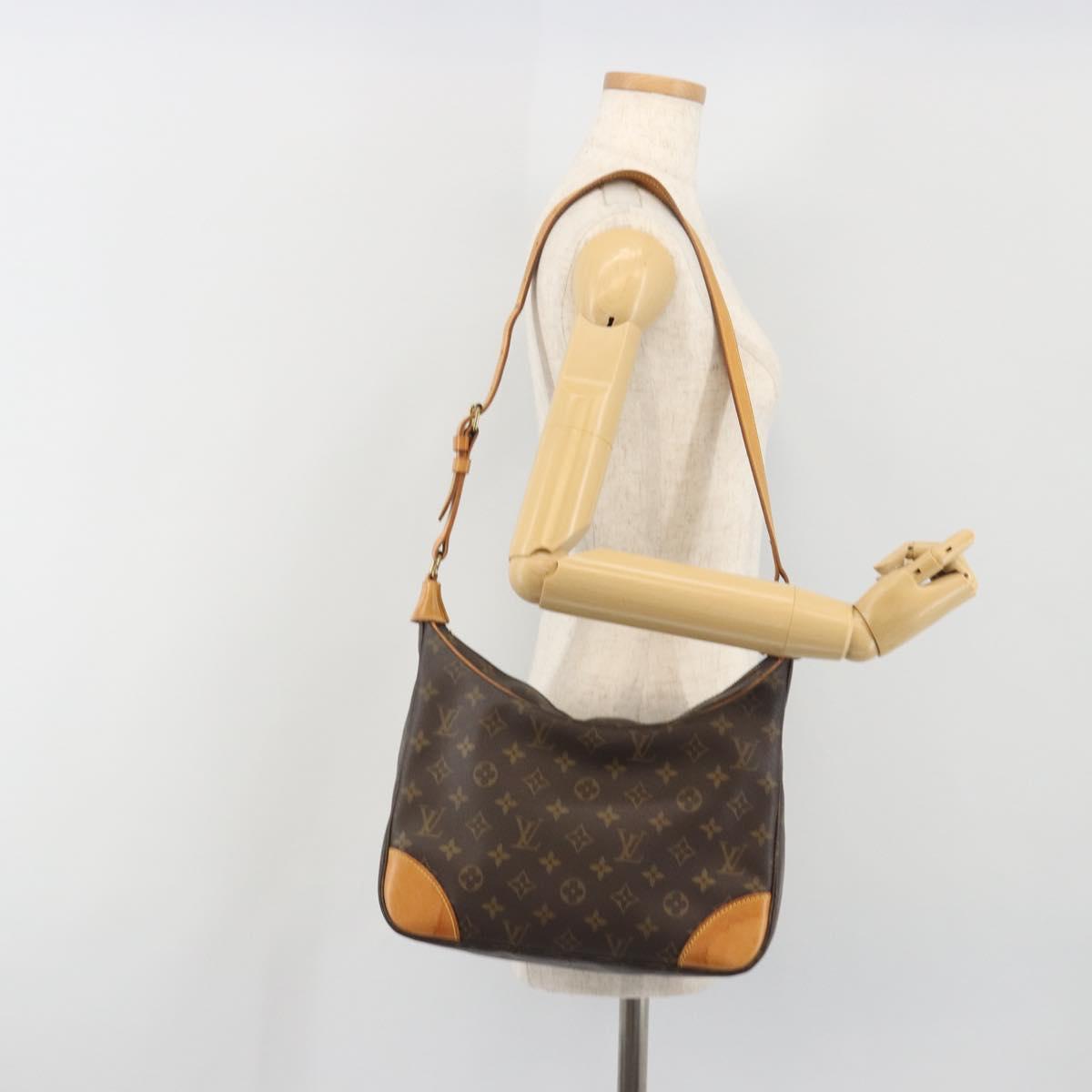LOUIS VUITTON Monogram Boulogne 30 Shoulder Bag M51265 LV Auth 196291A