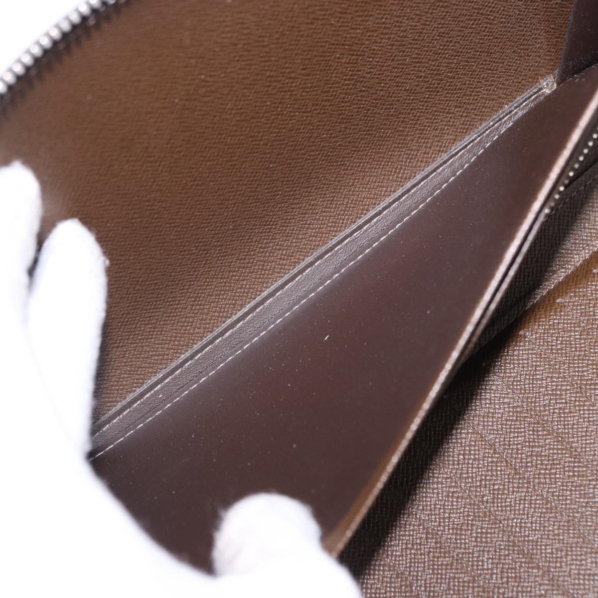 LOUIS VUITTON Taiga Organizer Atoll Travel Case Grizzly M30658 LV Auth 196305
