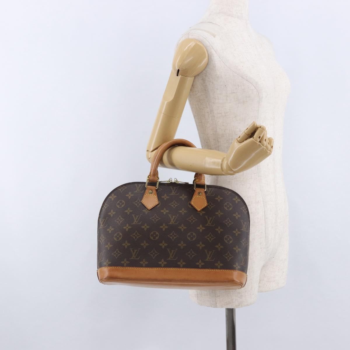 LOUIS VUITTON Monogram Alma Hand Bag M51130 LV Auth 196310A