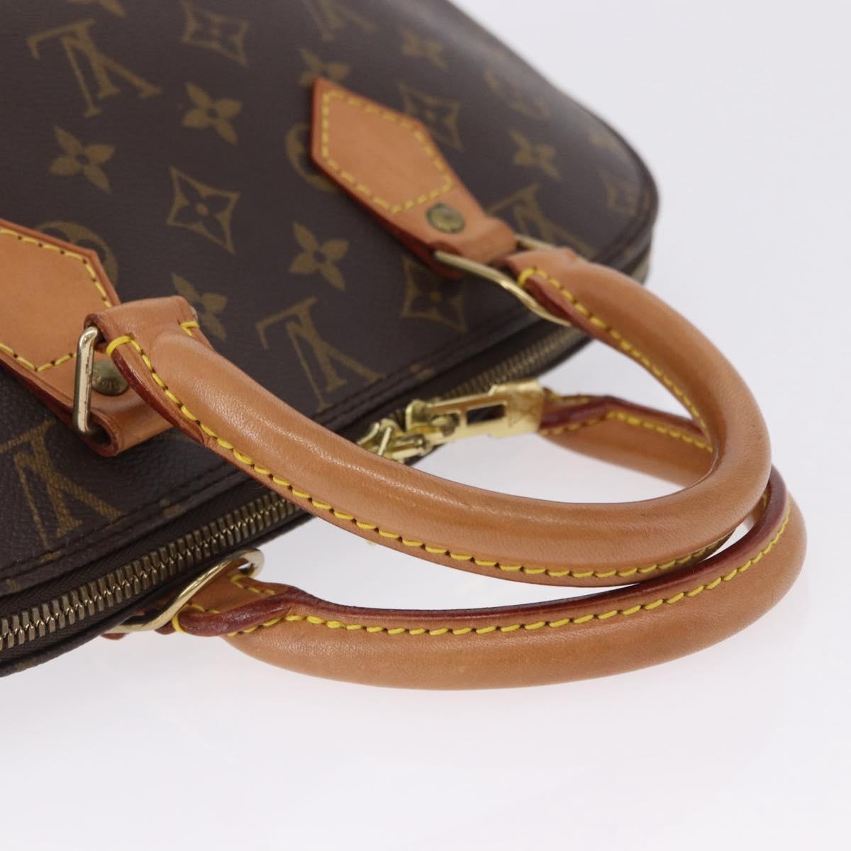 LOUIS VUITTON Monogram Alma Hand Bag M51130 LV Auth 196310A