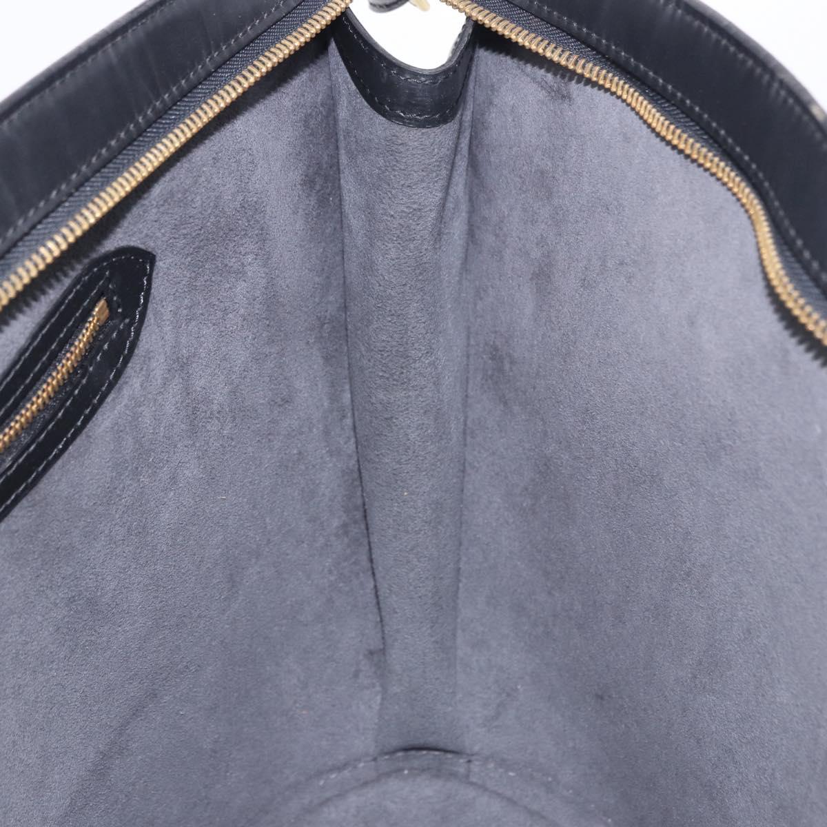 LOUIS VUITTON Epi Saint Jacques Shopping Bag Black M52272 LV Auth 196314