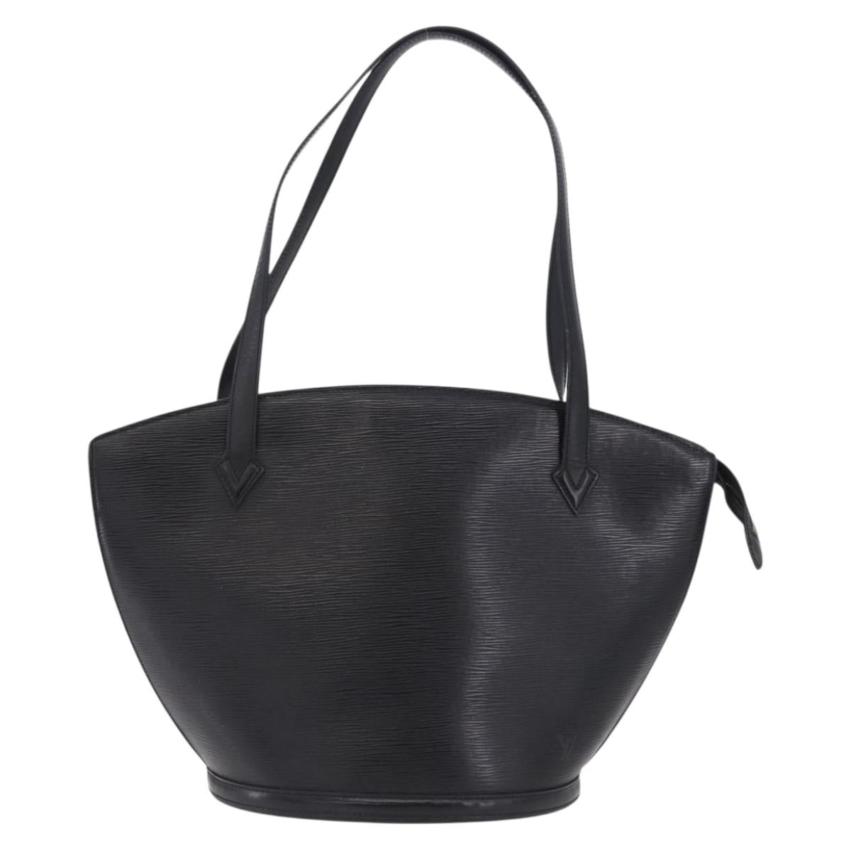 LOUIS VUITTON Epi Saint Jacques Shopping Bag Black M52272 LV Auth 196314