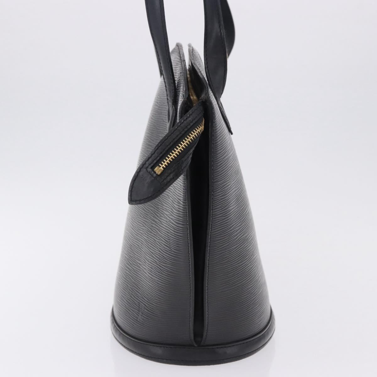 LOUIS VUITTON Epi Saint Jacques Shopping Bag Black M52272 LV Auth 196314